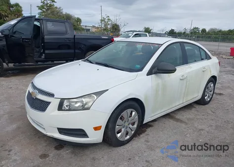 2012 Chevrolet Cruze Ls из США, поврежденный, VIN 1G1PC5SH4C7406079